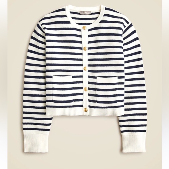 NWOT J.Crew Relaxed Emilie Sweater Lady Jacket Size Medium - Picture 12 of 12